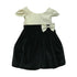 Petite Adele Baby Girls Champagne Jacquard Velvet Julia Flower Girl Dress 6-24M - SophiasStyle.com